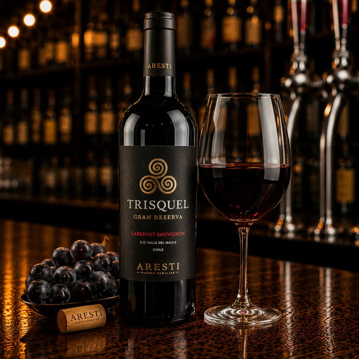 Cabernet Sauvignon Gran Reserva Trisquel Aresti 750 ml