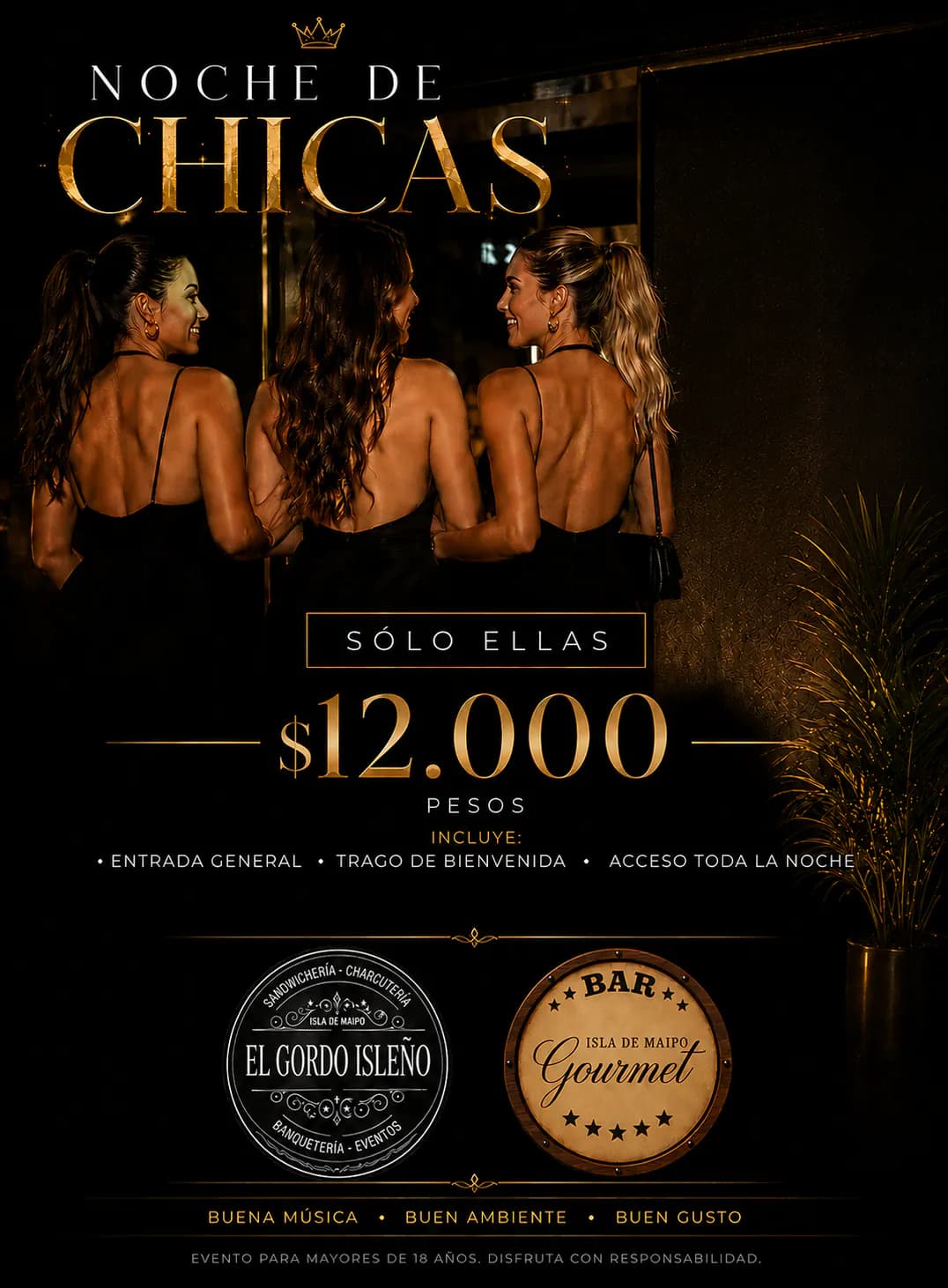 Entrada noche de chicas