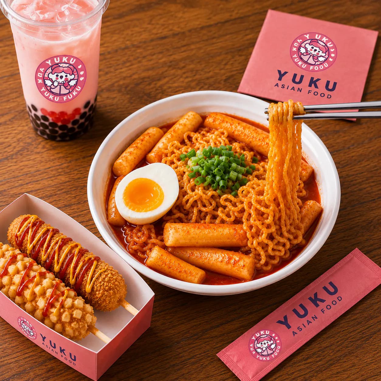 Tteokbokki Tradicional